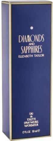 Actual product image Elizabeth Taylor Diamonds & Sapphires (Eau de toilette, 50 ml)