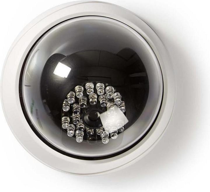 Actual product image Nedis DUMCD20WT Dummy Surveillance Camera Dome IP44 White