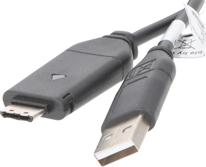 Produktbild AccuCell USB-Verbindungskabel für Samsung ES55, PL20, WB5500, WB600, WP10 (Kamera Akku Netzadapter)