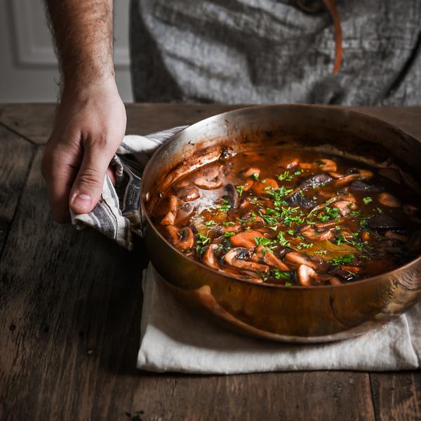 Actual product image de Buyer prima matera (28 cm, Casserole + Stewpot, Stainless steel, Copper)