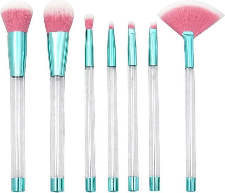 Produktbild König Design Pinselset Makeup Professionelles 7 Stk. Make Up Pinsel Set Kosmetikpinsel (Set)