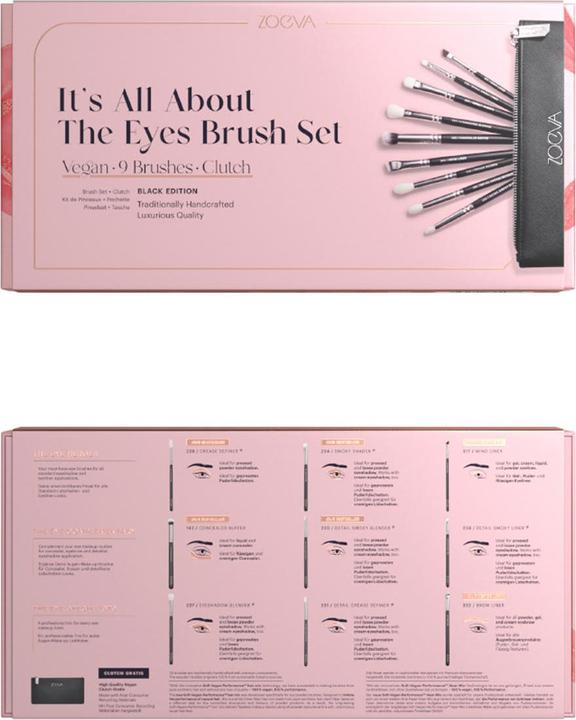 Actual product image Zoeva It'S All About The Eyes Brush Set (Eyebrows)