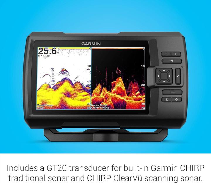 Produktbild Garmin Striker Vivid 7CV Fischfinder mit Sonar-Wandler