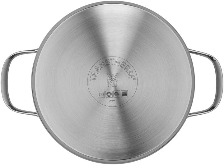 Produktbild WMF Kochtopf Fleischtopf Induktion 20cm Glasdeckel Provence Plus Edelstahl 18/10 (20 cm, Kochtopf, Edelstahl)