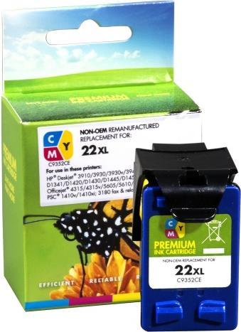 Produktbild Static Compatible Hewlett-Packard 22XL (C9352CE) Color, 415 p.