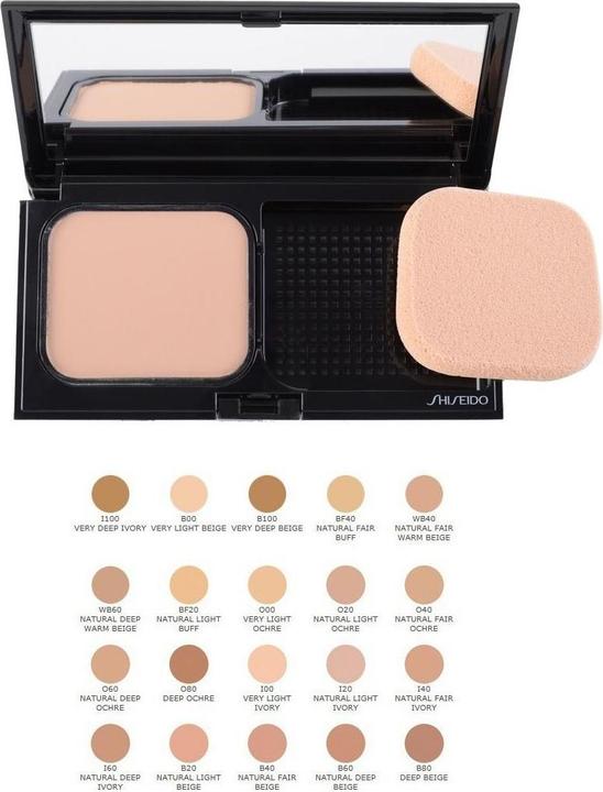 Actual product image Shiseido Sheer Matif Compact No Wb40 (Natural Fair Warm Beige (WB40))