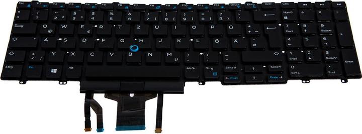 Produktbild Origin Storage KB-7FGP5, Keyboard, German, Keyboard backlit, DELL, Dell Latitude 5550