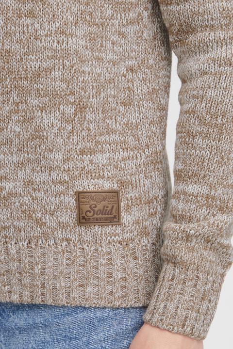 Immagine prodotto Solid Phil Maglione In Maglia Grossa Pullover Maglieria Da Uomo Con Collo A Scialle In Cotone 100% (XL)