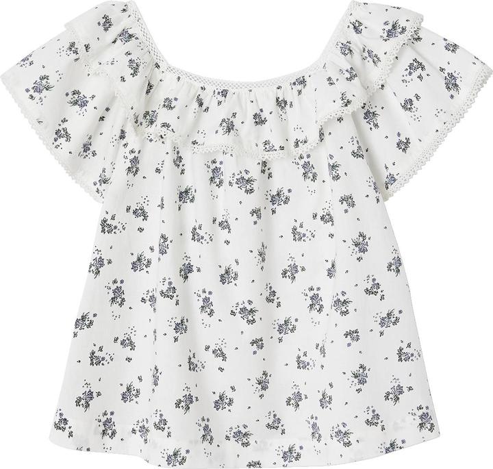 Immagine prodotto Vertbaudet Mädchen Bluse mit Blumenmuster (86)