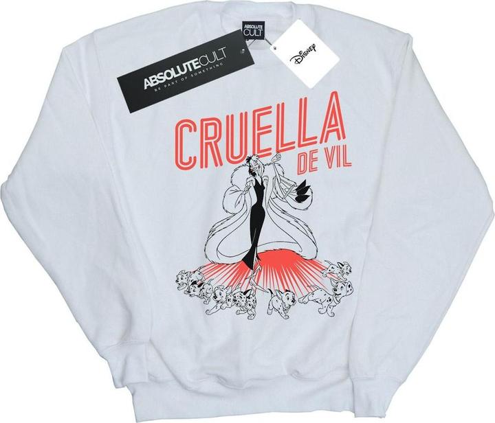 Disney Cruella De Vil Dalmatians Sweatshirt (S)