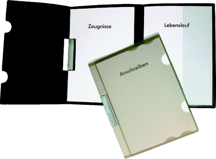 Produktbild Dataplus Bewerbungsmappe PP 3-teilig natur transparent (A4, 1 x)