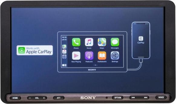Actual product image Sony XAV-AX8050D (Android car, Apple Carplay)