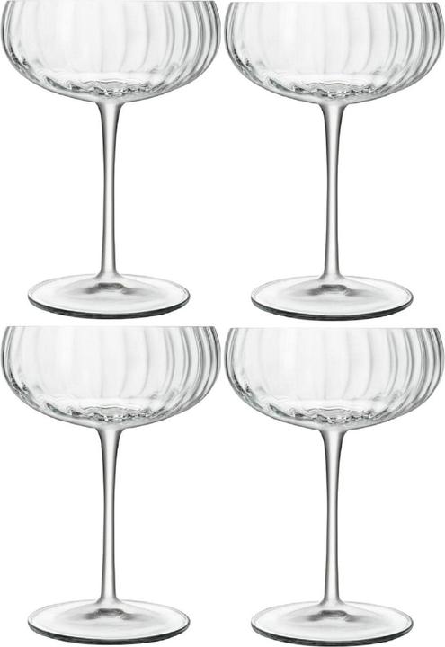 Luigi Bormioli Optica (30 cl, 4 Glasses, Champagne glasses)
