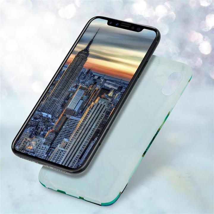 Produktbild Cadorabo IMD TPU Bunter Marmor Cover (Apple iPhone X)