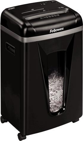 Actual product image Fellowes Powershred 450M - Cross shredder - 22 cm - 2 x 12 mm - 22 l - buttons - 4 wheel/chairs (Microcut)