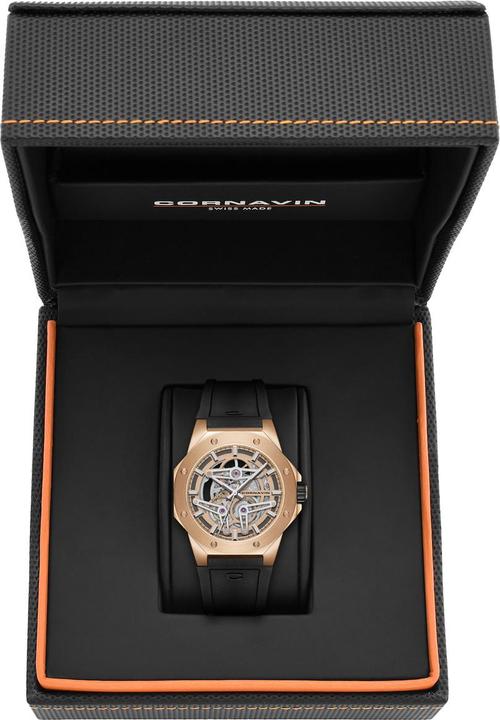 Immagine prodotto Cornavin Downtown Skeleton automatico (Orologio da polso analogico, 42 mm)