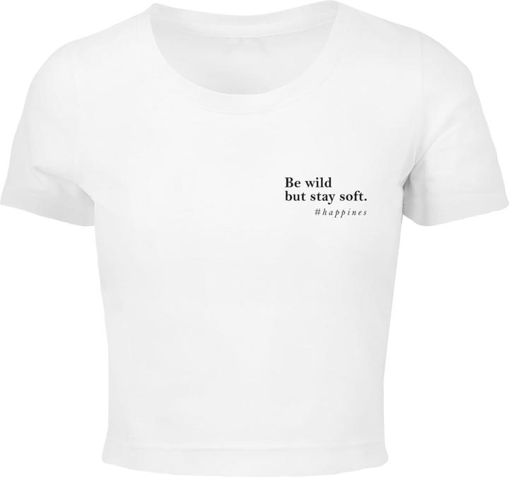 Merchcode Ladies Happines Cropped Tee - 118943 (M)
