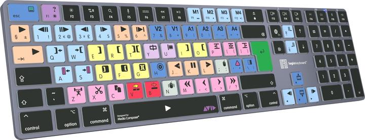 Image du produit Logickeyboard Avid Media Composer - Clas. Titan UK (Mac)