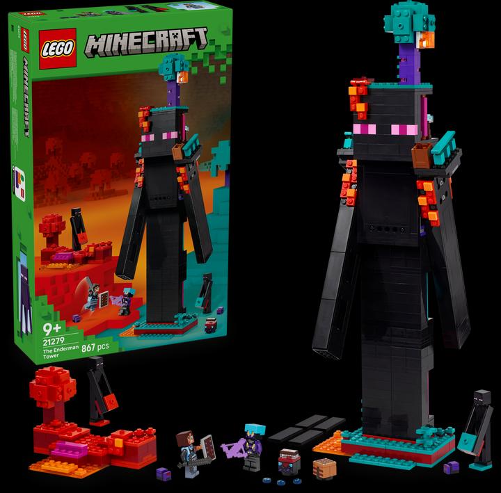 Produktbild LEGO Der Enderman-Turm (21279, LEGO Minecraft)