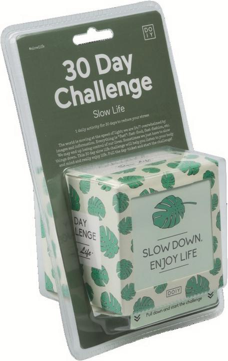 Doiy 30 Days Challenge, Slow Life Days (Englisch)