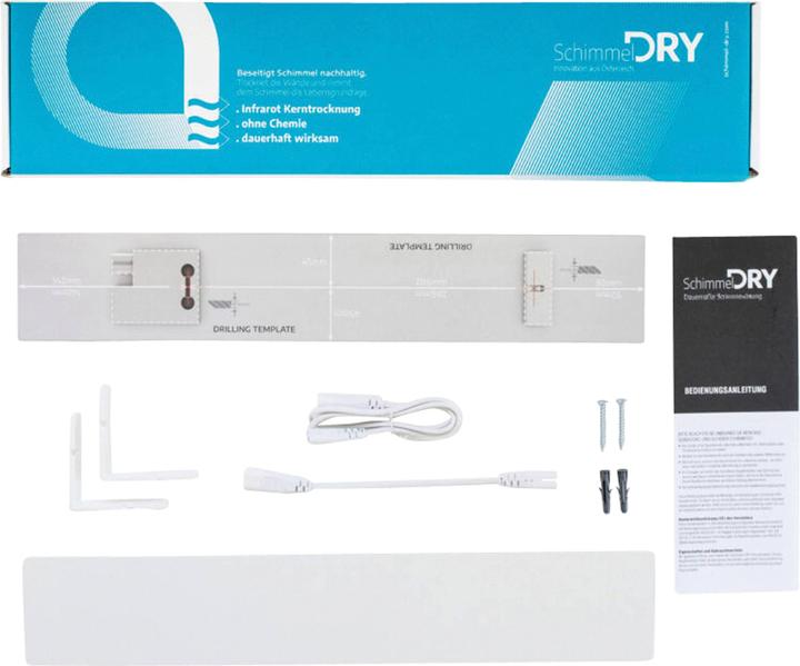 Actual product image Technaxx Heizkörper Schimmel Dry M2 Erweiterungs-Set (55 W)