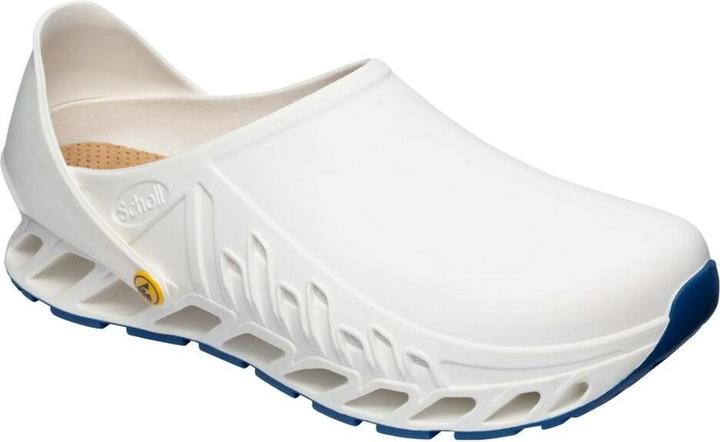 Mobilex Scholl Evoflex - unisex white clogs size 43 (43)