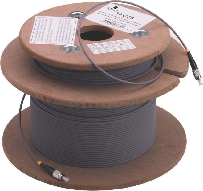 Image du produit Triax Câble de raccordement fibre optique (1x FC/PC mâle (75 m)