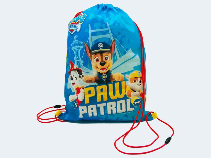 Actual product image Toi-Toys Paw Patrol nylon rucksack with drawstring