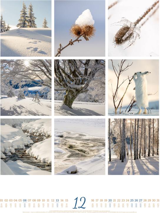 Immagine prodotto Inspiration Natur Kalender 2026 (Copertina rigida, Inglese, Francese, Tedesco)