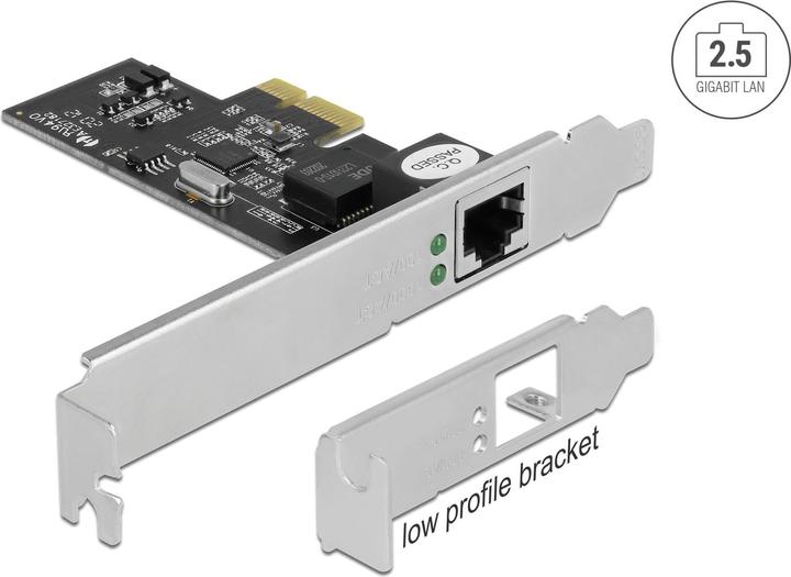Delock 89598 Schnittstellenkarte/Adapter Eingebaut RJ-45 (Ethernet, RJ45)