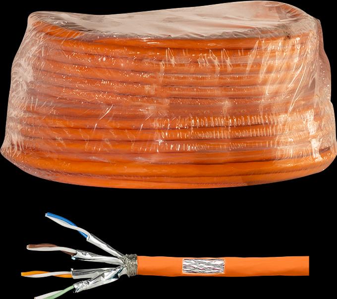 Produktbild LogiLink Netzwerkkabel (S/FTP, CAT7, 25 m)