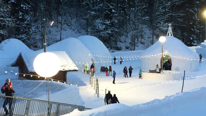 Actual product image Gift certificate, fondue menu in igloo