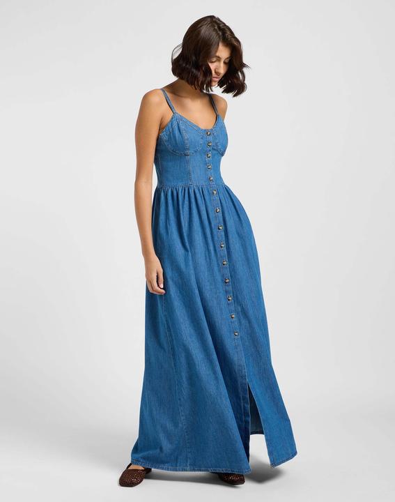 Produktbild Lee Jeanskleid Corset Maxi Dress (M)