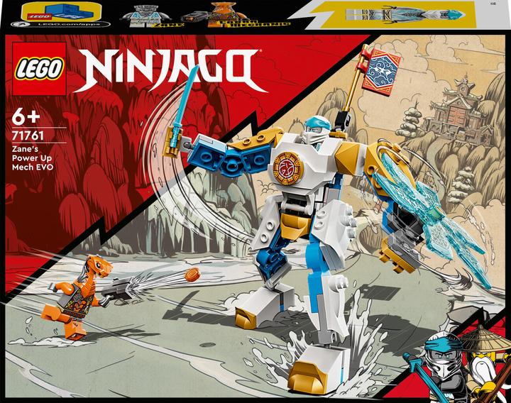 Actual product image LEGO Zane's Power Up Mech EVO (71761, LEGO Ninjago)