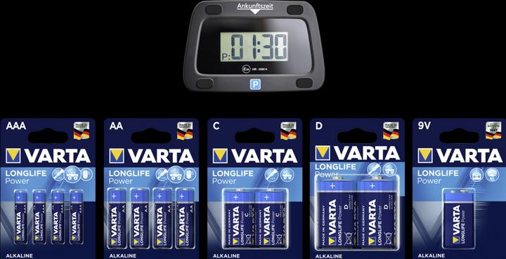 Produktbild Varta Sales Drive Longlife Power Set + Elektronische Parkscheibe (490 Stk.)