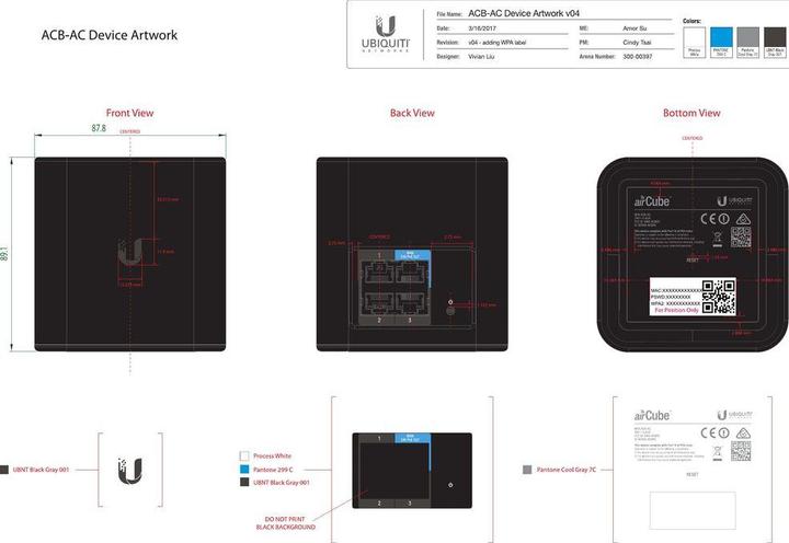 Immagine prodotto Ubiquiti AirCube (867 Mbit/s)