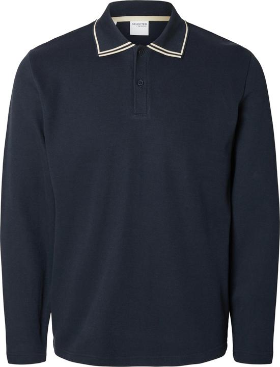 Selected Homme Slhclements Detail Ls Polo