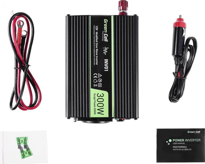 Actual product image GreenCell Voltage Car Inverter