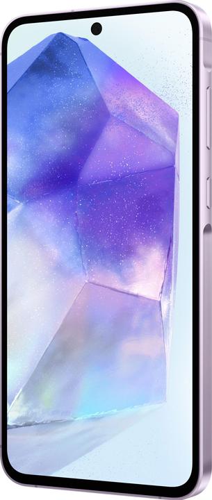 Actual product image Samsung Galaxy A55 (128 GB, Awesome Lilac, 6.60", SIM + eSIM, 50 Mpx, 5G)