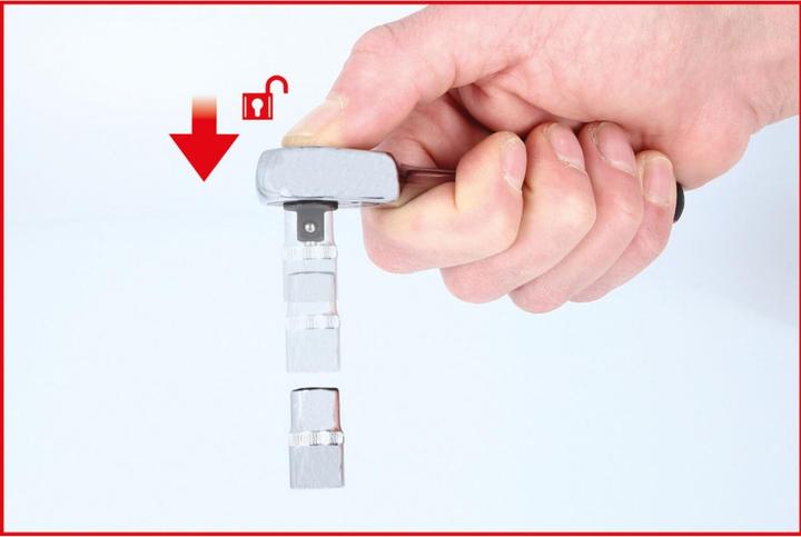 Actual product image KS Tools Socket wrench set (1/4")