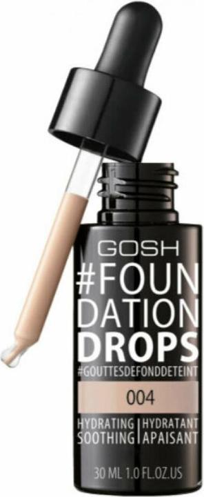 Actual product image Gosh #Foundation Drops (04 Natural)