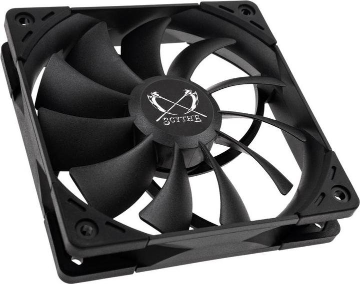 Produktbild Scythe Kaze Flex 120 Black PWM Lüfter, 300-1500U/min (120 mm, 1 x)