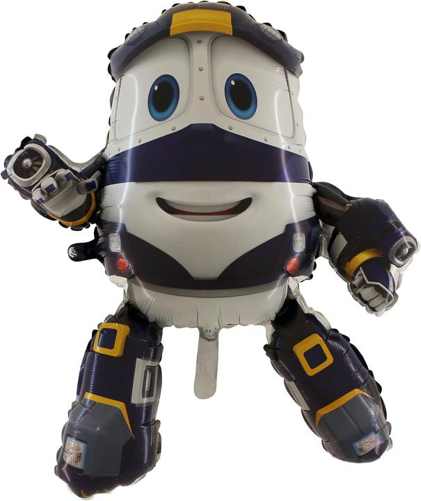 Actual product image Widmann Folienballon Roboter Zug ca (1 x)
