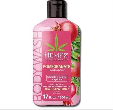 Actual product image Hempz Body Wash Pomegranate Hydrating for Sensitive Skin