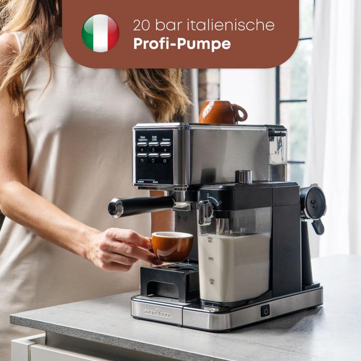 Produktbild Proficook Espresso-Kaffeemaschine PROFI COOK PC-ES-KA 1266