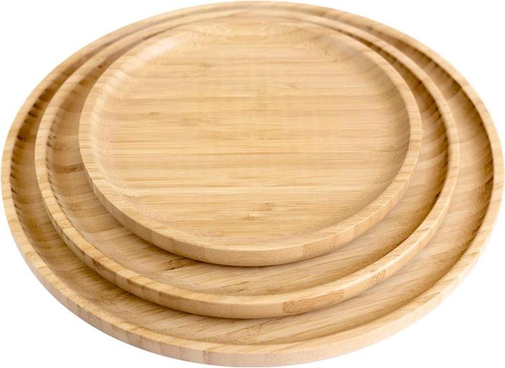 Image du produit Pandoo Assiette en bambou Ø25cm (1 x)