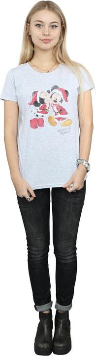Produktbild Disney Mickey And Minnie Christmas Kiss TShirt (XXL)