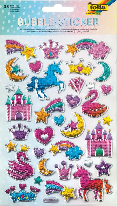 Produktbild Folia Bubble-Sticker IV 33-tlg.