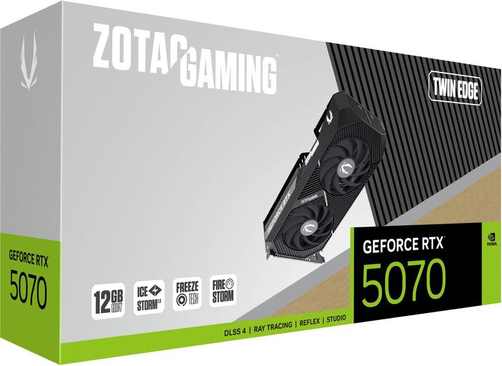 Image du produit Zotac GeForce RTX 5070 Twin Edge (12.29 Go)