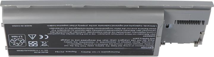 Actual product image AccuCell Akku passend für Dell Latitude D620, Li-Ion, 11,1V, 5200mAh, 57,7Wh, grey metallic (5200 mAh)